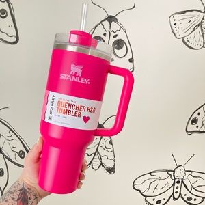 New STANLEY Valentine's Day Release! Quencher H2.0 Tumbler LE Cosmo Pink